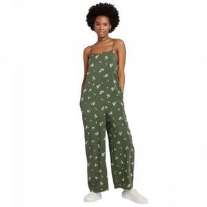 Wild Fable Green Floral Jumpsuit Size XS